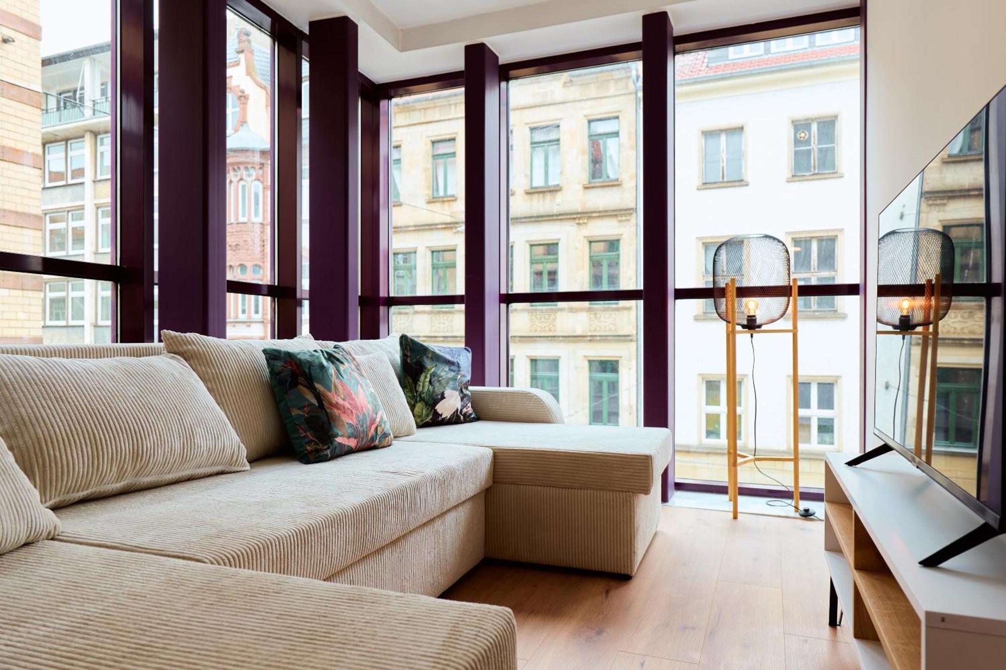 Stylisches Apartment I Fahrstuhl I Bahnhofsnah Erfurt Kültér fotó